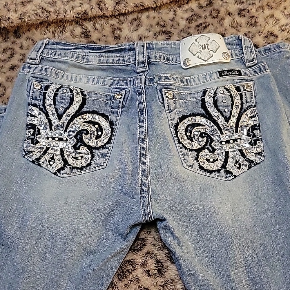 Miss me Jeans boot midrise size 31 inseam 34
